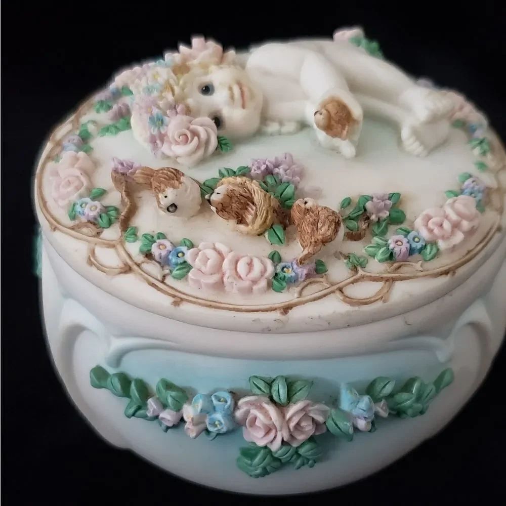 Dreamsicles Music Trinket Box Hamilton Collection 1996 - Picture 4 of 7